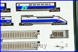 KATO N-Scale K10916 TGV Duplex 10 Car Set with Display UNITRACK VERY RARE