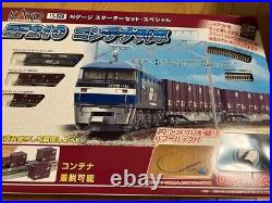 KATO N gauge Starter Set Special EF210 container train 10-028 Very Rare from Jap