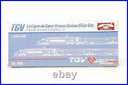 KATO N scale TGV 10-909 La Ligne de Coeur France Suisse 6 car set made in JAPAN