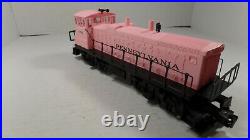 K Line Pink Girls Train Set MP-15 Pennsylvania 3785 Diesel Engine, Very Rare
