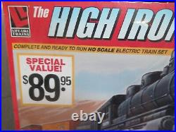 LARGE Life-Like HIGH IRON Locomotive Engine HO Scale Railroad Train Set 36 X 36