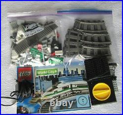 LEGO 4511 World City High Speed Train Used, Very Good Condition