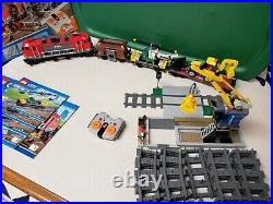 LEGO 60098 City Heavy-Haul Train Used With Box Very Nice With Running Lights