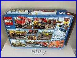 LEGO City 60098 Heavy Haul Train Retired Open/Very Damaged Box