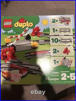 LEGO Duplo Train Tracks Building Play Set 10882 With Box & Manual Very Good