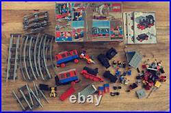 LEGO Retired Vintage 1980s Very Rare (7715) Railway Train Set & Original Box