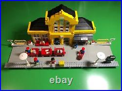 LEGO Train 9V Metro Station Rail 4554 Very Rare Retired with Instructions