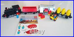 LEGO vintage 12V Trains 7730 Electric Goods Train with instructions, VERY RARE