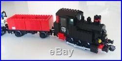 LEGO vintage 12V Trains 7730 Electric Goods Train with instructions, VERY RARE