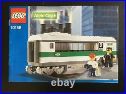 Lego 10158 High Speed Train Car Original Instructions Very Good Condition