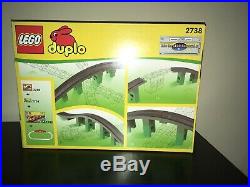 Lego 2738 Duplo Train Bridge Set. VERY RARE. BNIB. Vintage Set. Free Uk Post