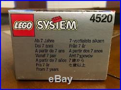 Lego 4520 Curved Rails 9v Train Tracks Old Dark Gray New Sealed Very Rare