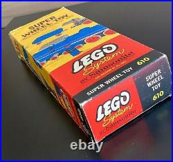 Lego 610 Super Wheel Toy set (Train) Tall Box Version 1965 with Box Very Rare