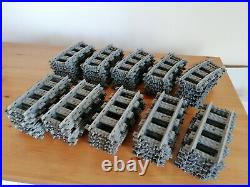 Lego 9V train Tracks straight x 50 and curved x 50 in very good condition