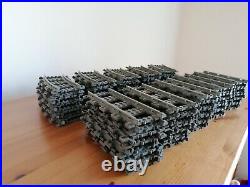 Lego 9V train Tracks straight x 50 and curved x 50 in very good condition