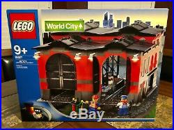 Lego 9v Train Engine Shed 10027 New Sealed World City Very Rare