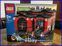 Lego 9v Train Engine Shed 10027 World City Very Rare