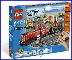 Lego City Trains 3677 Red Cargo Train With BOX Very Good condition Unopened