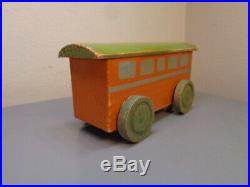 Lego Denmark Vintage 1940's Wood Train Wagon Ultra Rare Item Very Good Condition