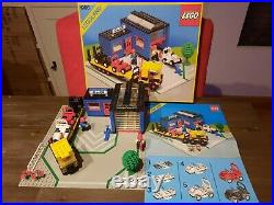 Lego Legoland 1966 classic town Car repair shop complete box very nice condition