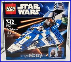 Lego STAR WARS 8093 Plo Koon's Jedi StarFighter Sealed NEW In BOX Very Good Cond
