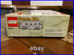 Lego Santa Fe Train Dining Sleeping Observation Car 10022 New Sealed Very Rare
