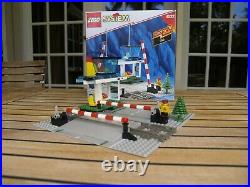 Lego Trains 9v Manual Level Rr Crossing 4532 Discontinued Very Rare