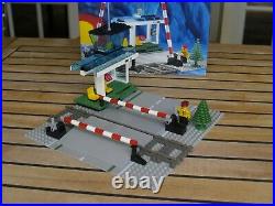 Lego Trains 9v Manual Level Rr Crossing 4532 Discontinued Very Rare