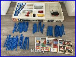 Lego Vintage Train 119 with track & Instructions Boxed Very Rare Collectible