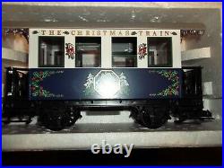 Lgb #72545 Very Rare Blue Christmas Train Starter Set