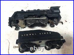 Lionel 1062 Steam Engine Set 5 Cars