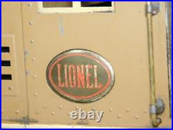Lionel 408E Standard Gauge engine 0-4-4-0 Dual Super Motors State set 2tone brwn
