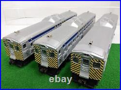 Lionel 6-38428 Alaska Powered Budd Coach Cars With Non-pwd Passenger Set Rare