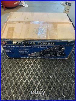 Lionel 7-11176 The Polar Express G-Gauge Train Set Tested Works With Box