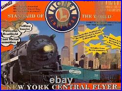 Lionel O & O-27 Gauge New York Central Flyer 6-21990 Train Set