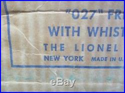 Lionel Postwar 1463 Ws Freight Train Set Original Box Only Very Good Condition