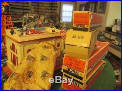 Lionel Postwar 1527 1615 Steam Work Train Set C8ln 1955 Very Sharp Most Boxes