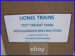 Lionel Postwar Northern Pacific Custom Outfit Boxcar Freight Train