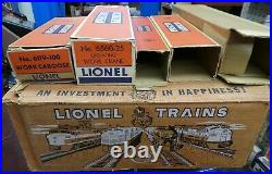 Lionel Postwar Set #2501W M & StL Work Train From 1958 Very Clean Boxes