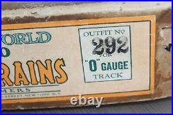 Lionel Prewar O Gauge #292 Passenger Train Set Box 1928