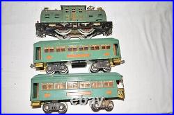 Lionel Prewar Standard Gauge Tin Toy Train Set Box 352, 10, 339, 341 Early