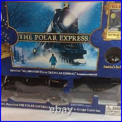 Lionel The Polar Express G-Gauge Battery Remote Train Set 11757 Santa Bell 2007