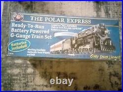 Lionel The Polar Express G Gauge Train Set with Remote missing Santa bell