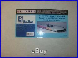 Lionel Trains No. 11846 Kal Kan Train Set With 4 Very Collectable Box Cars