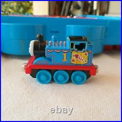 Lot of (15) plus 2009 Thomas the train Lot and holder Set Very Nice