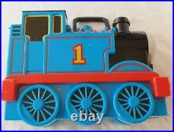Lot of (15) plus 2009 Thomas the train Lot and holder Set Very Nice