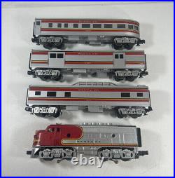 MTH Railking Santa Fe Locomotive &? Passenger Car Train Set 16, 503, 3239, 3485