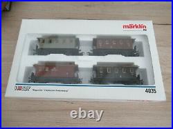 Märklin 4035 Car Set Prussian Passenger Train Boxed Very Good Condition