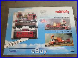 Marklin 54402 MAXI AMERICAN STARTER TRAIN SET Complete, very lightly used