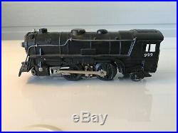 Marx 999 6 Pc Set Train O Scale Very Good Condition-Locomotive and Cars Only
